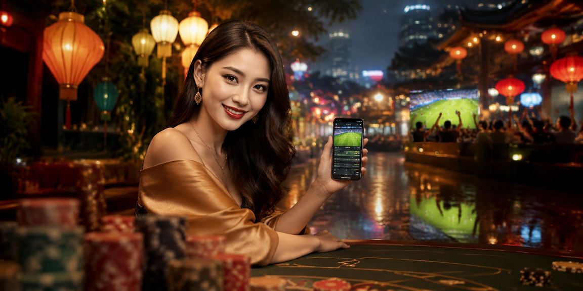 Người dùng tại Huế chơi casino trực tuyến trên điện thoại di động tại chợ đêm